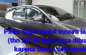 Pintu Innova Tidak Bisa Dibuka